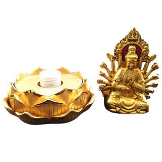 (Tượng Phong thủy) Nước hoa Phật bà Quan Âm nghìn mắt nghìn tay, để ô tô, bàn làm việc