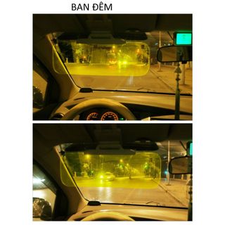 Bộ gương kính lọc chống chói cho ô tô ngày và đêm cao cấp loại 1 - kính chống loá xe hơi