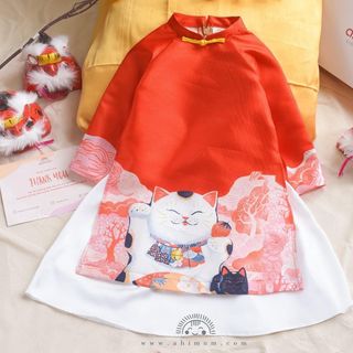 Áo dài MANEKI NEKO