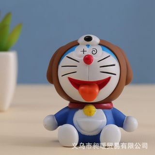 Mô hình mèo ú Doraemon đa sắc thái trang trí nhà cửa, bàn làm việc, bàn học, tủ sách, taplo ô tô, quà tặng móc khóa