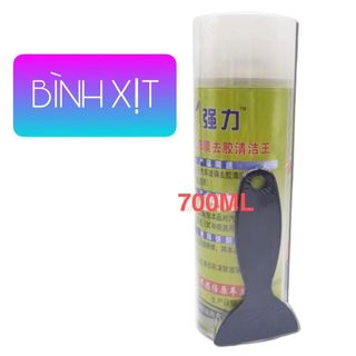 Dung dịch tẩy keo dán Film cách nhiệt cũ cho xe ô tô - dung tích 500ml - kèm vòi xịt và gạt nhựa