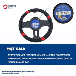 Bọc vô lăng Sparco Italia cao cấp - Cam Kết Chính Hãng - Vừa tất cả xe 4 đến 7 chỗ bao gồm cả SUV và Mini SUV