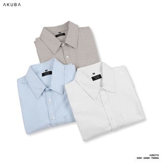 ÁO SƠ MI TAY DÀI AKUBA 02B0776