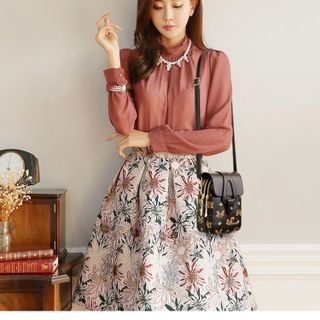 TÚI ĐEO CHÉO MINI NHIỀU NGĂN HỌA NHIỀU TIẾT SIÊU THỜI TRANG WH454 - WINNIE HOUSE