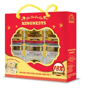 Yến sào Kingnest 18% yến lốc 6 lọ x 70ml