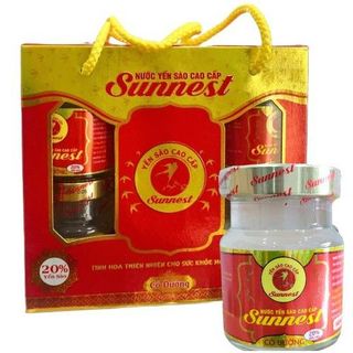 Yến sào Sunnest 20% yến 6 lọ x 70ml