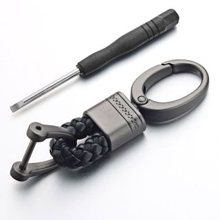 Móc Khóa ô tô, Xe Máy Titan,Tinh Tế Bền Chắc, tặng kèm 1 tua vít.
