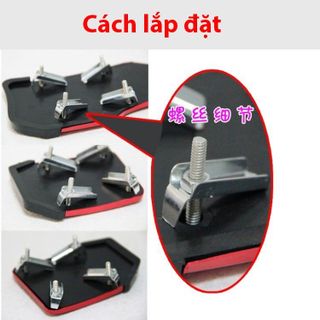 Ốp Bọc Chân Ga Chân Phanh Bản Số Sàn và Bản Số Tự Động Cho Ô Tô Phong Cách Thể Thao (nhiều màu sắc)