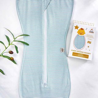 MANNY- Nhộng chũn khóa vải cotton cho bé yêu