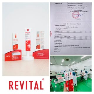 Kem Sẹo REVITAL - Hỗ Trợ Làm Mờ Sẹo, Thâm, Nám, Giúp Dịu Da Cho Làn Da Sáng Mịn, Hồng Hào | Trọng Lượng 30g