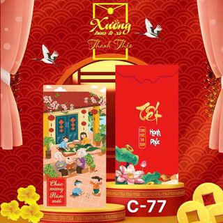 Combo bao lì xì tết 2024 giáp thìn cute siêu đẹp độc lạ nhiều mẫu mã mới hot hit hiện nay bán chạy giá rẻ sỉ Thanh Thảo