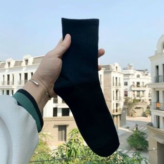 Hàng mới về Set 5 đôi Vớ cao cổ trắng đen cực đẹp cực xinh chuẩn hình hàng về số lượng lớn,sỉ Thanh Thảo