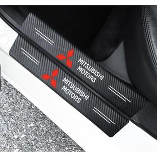 Sét 9 miếng dán bậc cửa HONDA có vân carbon dán full keo chống trầy tốt