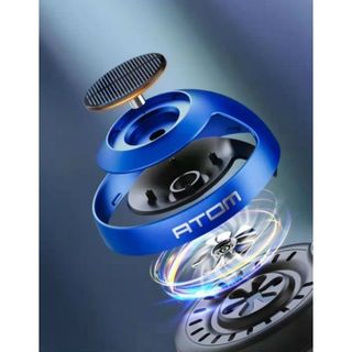 Nước Hoa Atom Cánh Quạt Xoay Bằng Năng Lượng Mặt Trời Dùng Trên Ô Tô, Xe Hơi - Mộc Lan Phụ Kiện Xế Yêu