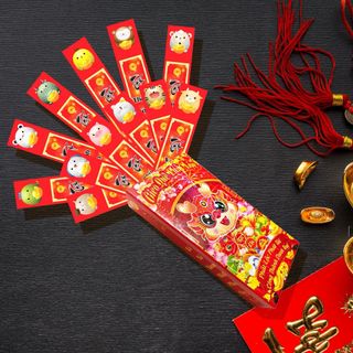 Lì xì gieo quẻ may phát tài phát lộc nắm tết năm 2024 giáp thìn độc lạ 12 con giáp giá rẻ ht hit bán chạy hàng về sẵn kho sỉ Thanh Thảo
