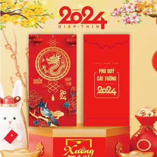 Combo bao lì xì tết 2024 giáp thìn cute siêu đẹp độc lạ nhiều mẫu mã mới hot hit hiện nay bán chạy giá rẻ hàng về sẵn kho Thanh Thảo