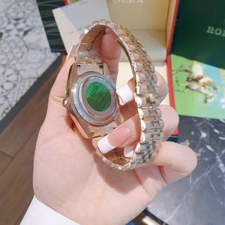 HOT SALE: ĐỒNG HỒ MÁY NHẬT RÔ.LEX MÀU VÀNG HỒNG