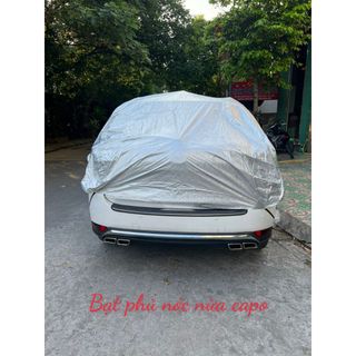 (loại 1) Bạt 5D phủ nóc và capo xe ô tô có bông chống nóng chống xước cực cao - dễ dàng lắp đặt và sử dụng