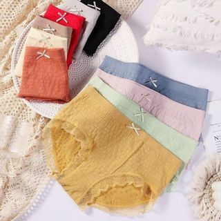 Quần lót nữ cotton kháng khuẩn nhăn siêu mát co dãn 4 chiều thoáng khí 556 về hàng sỉ, sll sẵn kho Thanh Thảo
