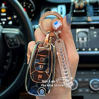 Ốp chìa khóa Chevrolet Bán Tải, Aveo, Trailblazer, Colorado, Spark, Orlando cao cấp (chìa gập)