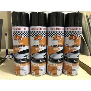 Chai Xịt Cana Đánh Bóng Sơn Xe, Xóa Vết Xước CARNA CREAM Hàn Quốc Chuyên Dùng Cho Ô Tô, Xe Máy dung tích 650ml