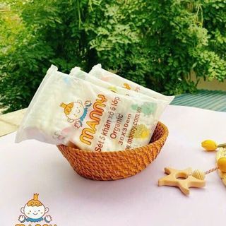 Khăn sữa 6 lớp MANNY- Sét 5 khăn