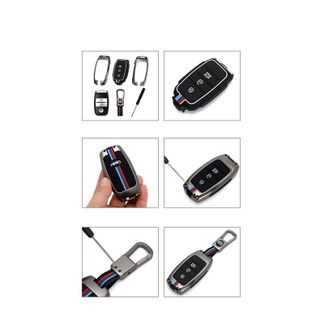 (Hot) Vỏ Ốp Bảo Vệ Chìa Khóa Xe KIA Seltos, Cerato, Sorento, Rondo... Bằng Hợp Kim Cao Cấp