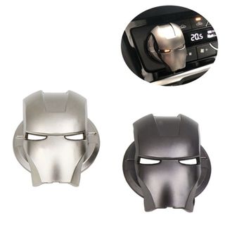 [Hàng Cao Cấp] Nắp Dán Bảo Vệ Nút Bấm Khởi Động Start/Stop Engine Cho Xe Hơi, Ô Tô Bằng Kim Loại Hình Iron Man Độc Đáo