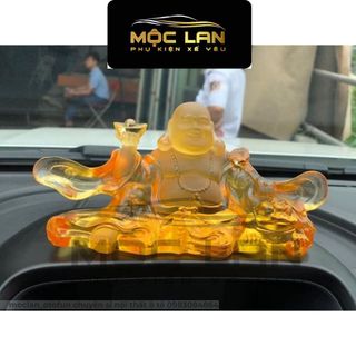 ( 18 mẫu ) Phật Di Lặc Lưu Ly Phong Thủy, Tượng Quan Âm lưu ly trang trí taplo xe hơi - Mộc Lan Phụ Kiện Xế Yêu giá sỉ