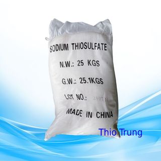 Sodium Thiosulphate  trung hòa Chlorine dùng trong nuôi trồng  Thuỷ sản