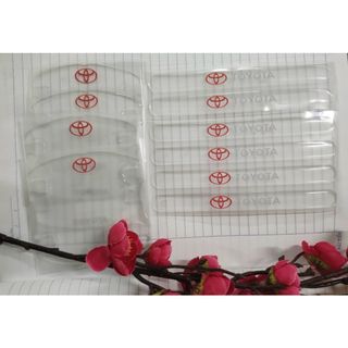 Miếng Dán Sillicon Chống Trầy Xước Hõm Cửa Xe Hơi/Tay Nắm Cửa/Cánh Cửa/Gương Chiếu Hậu Ô Tô Cho Nhiều Hãng Xe