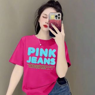 Áo thun nữ cotton in chữ đơn giản trẻ trung mẫu mới hàng sll sỉ sẵn kho Thanh Thảo