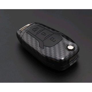 Ốp/Bao chìa khóa cacbon cho xe Ford Ranger chìa gập