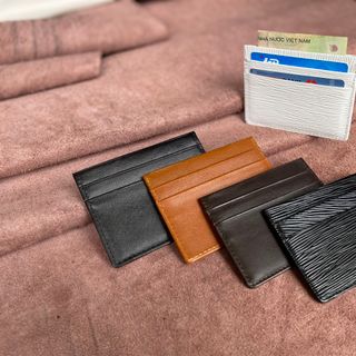 Ví card holder da bò