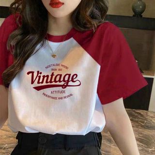 Áo mẫu mới phối tay in chữ vintage hàng về số lượng lớn sỉ Thanh Thảo