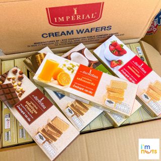 Bánh xốp nhân kem Imperial Thái Lan đủ vị hộp 100g