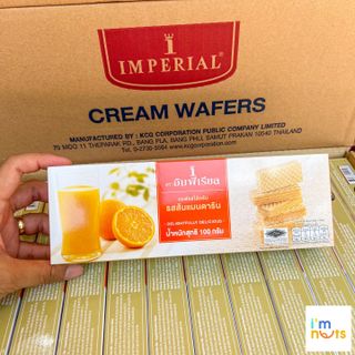 Bánh xốp nhân kem Imperial Thái Lan đủ vị hộp 100g