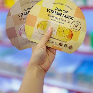 Mặt nạ Banobagi Stem Cell Vitamin Mask Whitening & Dark Spot Care dưỡng sáng da, loại bỏ đốm đen và tàn nhang (30g) giá sỉ