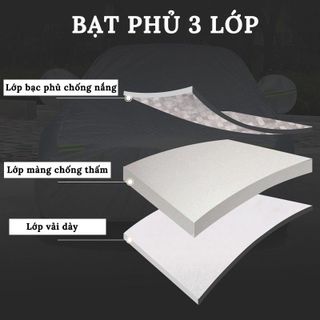 Bạt Phủ vải dù cao cấp xe Toyota Vios, Altis, Camry, Fortuner, Innova, Yaris, Rush, Hilux, Wigo, Land Cruiser, Cross