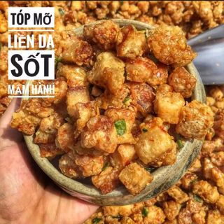 💥XẢ KHO💥 TÓP MỠ LIỀN DA SỐT MẮM HÀNH GIÒN TAN ĐẬM VỊ