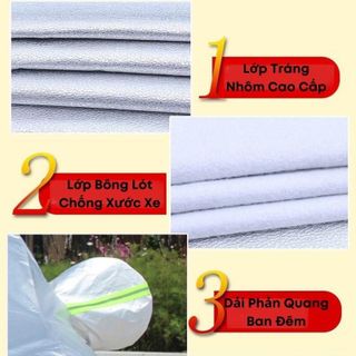 Bạt Che Xe Ô TÔ Bán Tải Ranger, Hilux, Triton, BT-50, Nava- Loại Tráng Nhôm Cách Nhiệt Na No Smart Uy Tín Chất Lượng