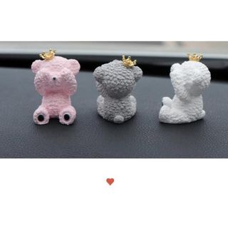 Decor Gấu bịt mắt trang trí taplo ô tô, Decor trang trí taplo ô tô - otofunmoclan