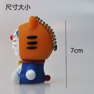 Decor trang trí mèo máy doremon và thảm lông đặt taplo bàn học phòng làm việc gần gũi dễ thương