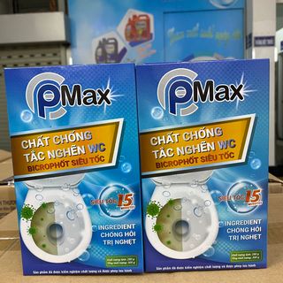 Bột Thông Cầu, W.C Toilet Cực Mạnh PMAX 300gr