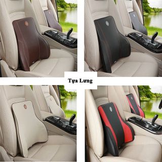 (HOT) Gối da kê cổ chống đau mỏi vai gáy khi lái xe ô tô - hàng đẹp ruột cao su non đúc nguyên khối dễ dàng lau chùi VS