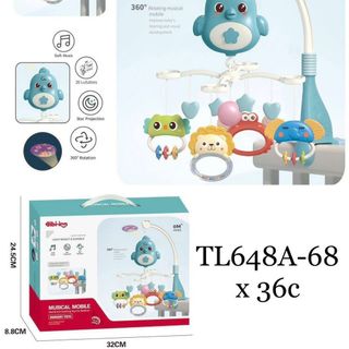 Treo nôi phát nhạc không điều khiển - SuuHouse BaBy