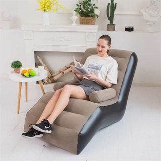 Ghế lười hơi Sofa Hình chữ S (Thùng 10)