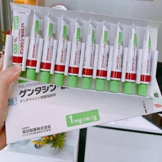 Kem mờ sẹo Nhật Bản Gentacin / Gel trị mụn Nhật Bản tuýp 10gr giá sỉ