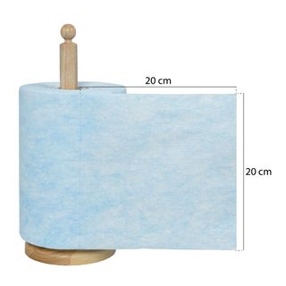 Cuộn Khăn KRCLEAN lau bếp đa năng, lau tủ bàn ghế, chén bát, lau kính - Cuộn 200 tờ, khổ 20x20