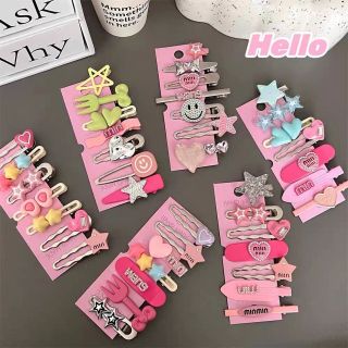 Sét kẹp tóc 7 món y2k siêu xinh